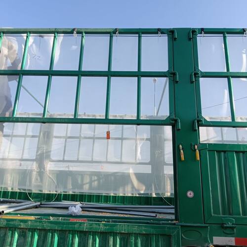 高栏货车专用拉散装粮食加厚款10目尼龙网纯原料白网货车内边布