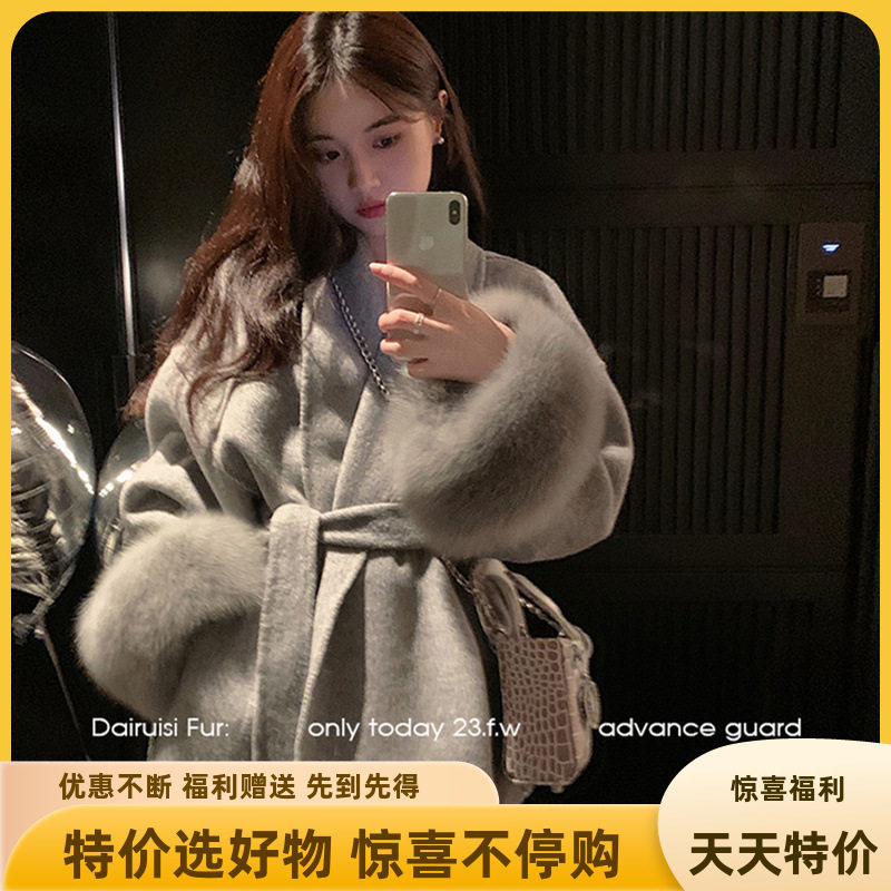 夜宽松优质与都柏林新款双面羊绒