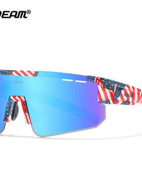 KDEAM偏光方形运动男女太阳眼镜