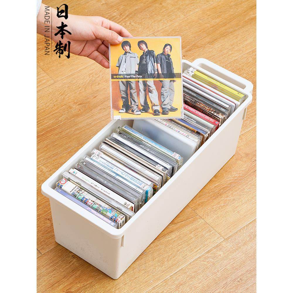 24款日本进口cd收纳盒家用dvd收纳碟片ps4/5光盘盒游戏碟整理收纳
