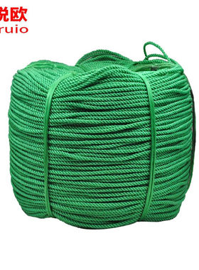 麦锐欧尼龙绳22mm10米/捆全新料绿色货车捆绑绳绿色绳子塑料绳耐