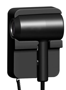 兰诗LSL33260宾馆酒店浴室卫生间壁挂式电吹风机冷热两档调节免打