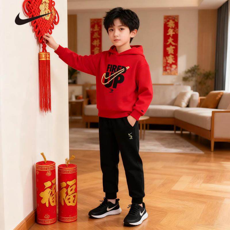 3BRAND儿童春季套头男女童2件套长袖运动套装N32512374