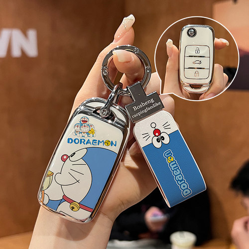 专用长安cs75钥匙套cs55奔奔estar糯玉米车lumin悦翔v7男女cs35扣