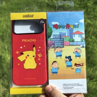 正版宝可梦红色皮卡丘iPhone17promax手机壳卡通双层苹果16防摔套