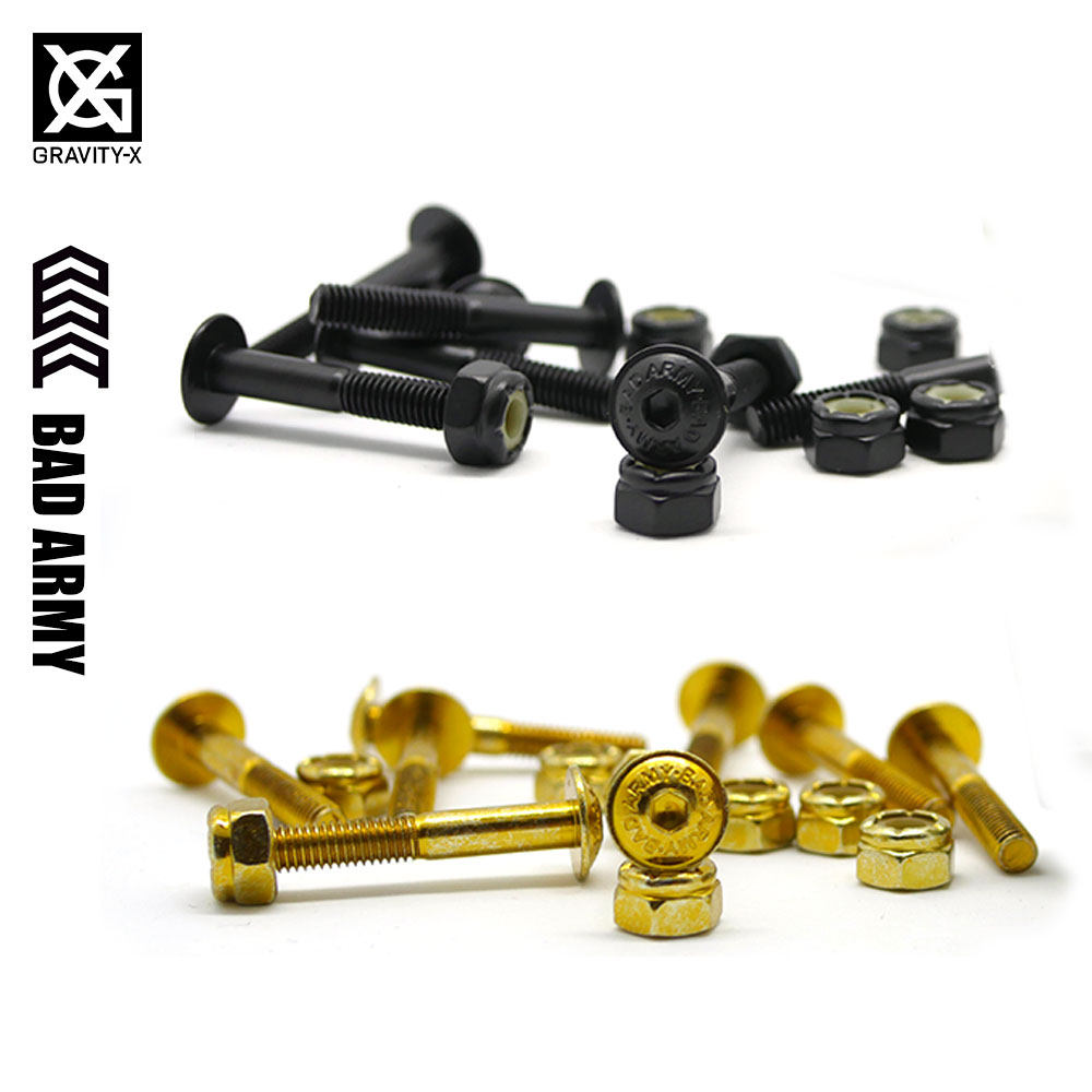 bad army专业滑板桥钉 长板桥钉长板配件  滑板配件 极限重力