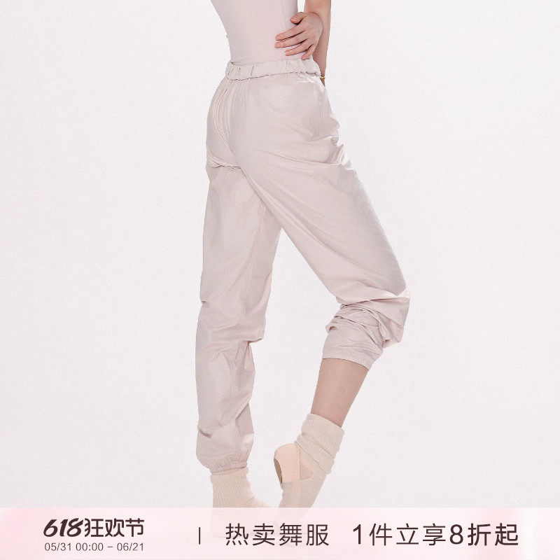 danzbaby芭蕾裤成人舞蹈裤女跳舞运动爆汗裤热身发汗服长裤B357