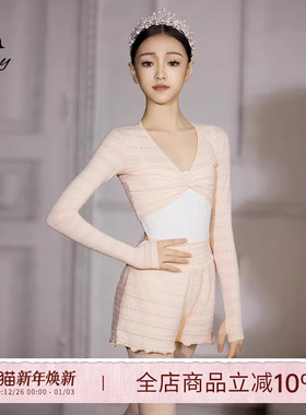 Danzbaby芭蕾舞练功体操服体服芭蕾短裤舞蹈芭蕾儿童三件套BAS35