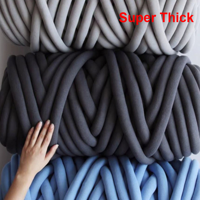 Super Thick Natural Wool Chunky Yarn Felt Wool Roving Yarn
