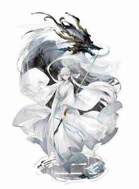 鸣潮周边枕梦山河系列单插亚克力立牌仇远忌炎今汐折枝高颜值摆件