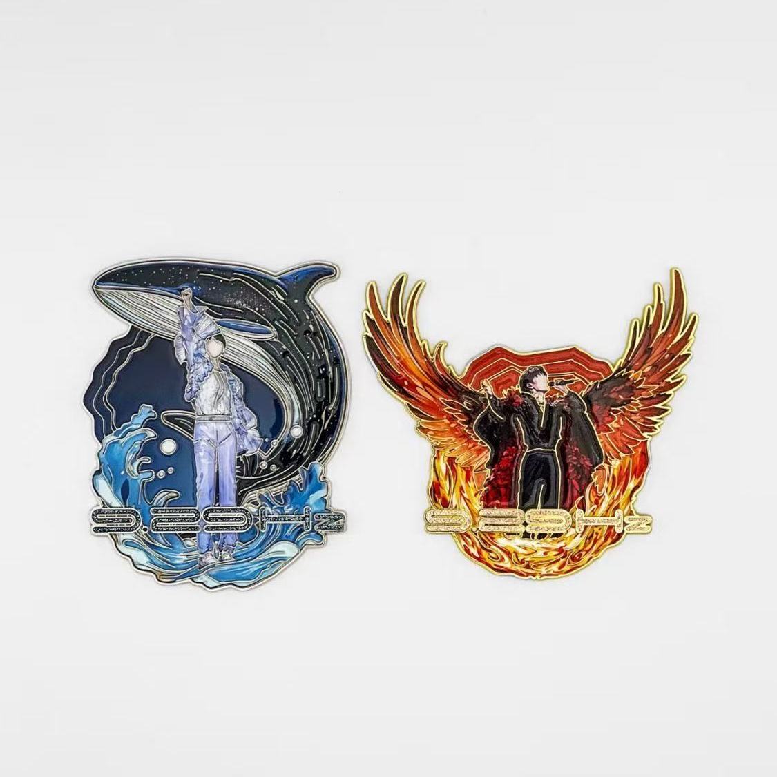 周深9.29hz演唱会鲸鱼冰箱贴装饰