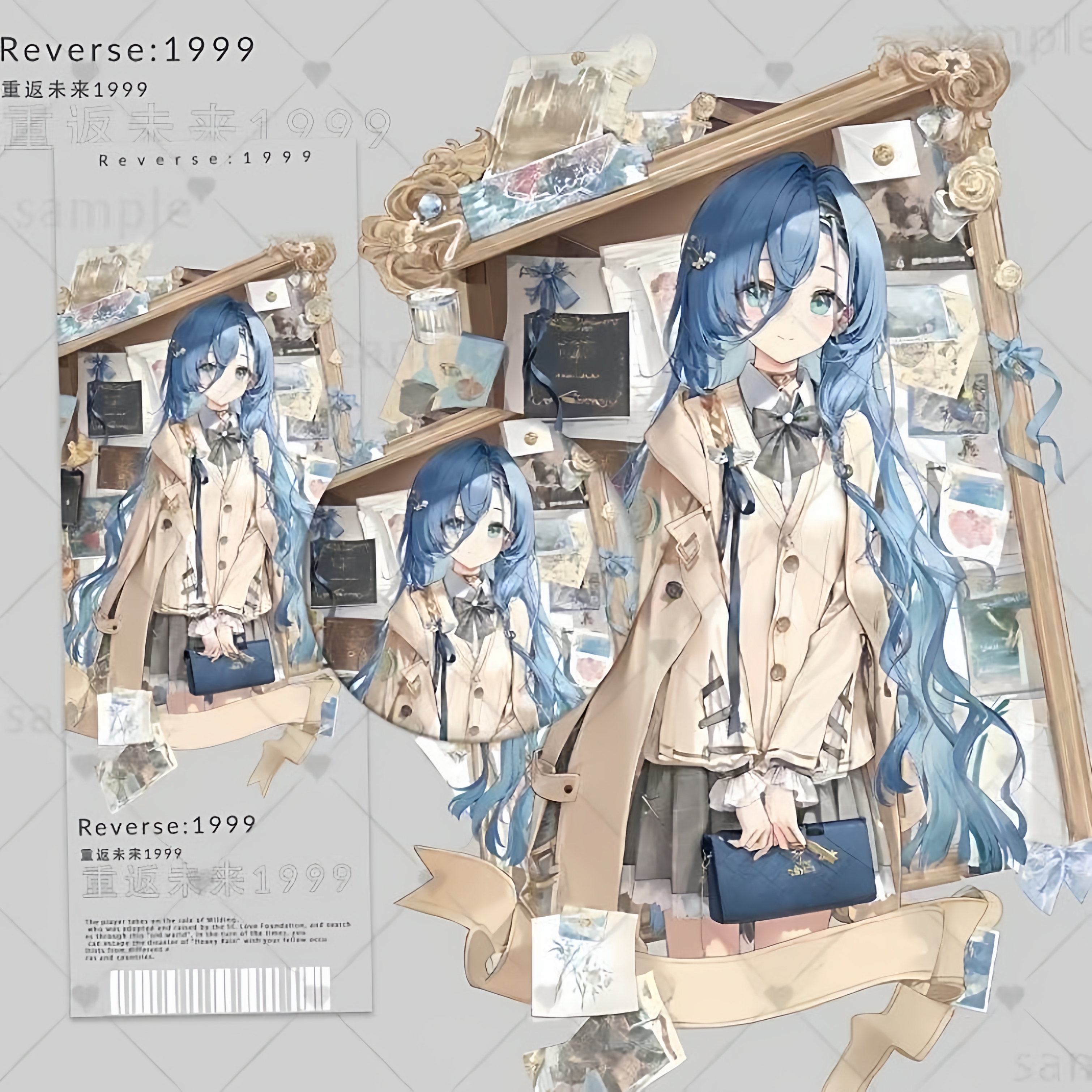 重返未来1999亚克力摆件周边同人