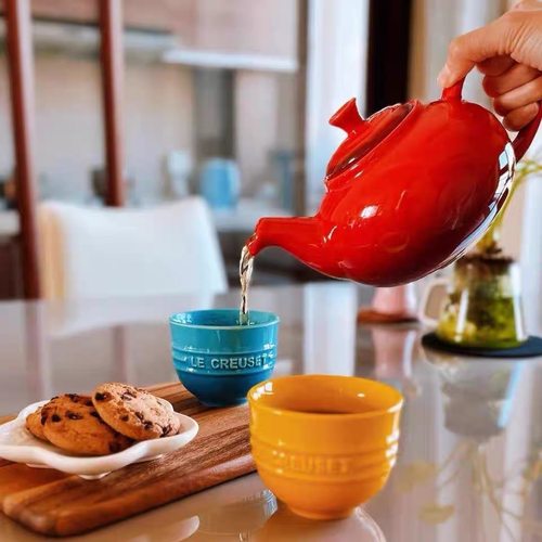 法国酷彩LeCreuset茶壶5件套
