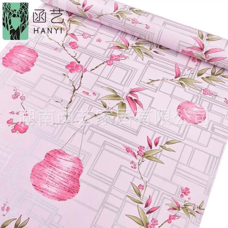 清新田园背景墙面装饰卧室自粘墙纸防水花卉图案装饰贴壁纸家装