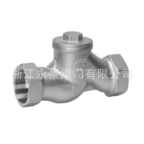 【温州厂家直销】H11W-16P不锈钢丝扣S型止回阀【品质阀门】