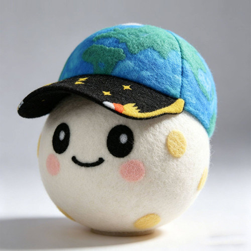 Rise plush—Artemis II 圆滚滚阿尔忒弥斯2号毛绒公仔可爱玩偶女