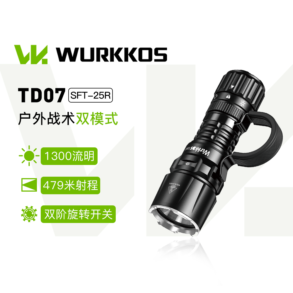TD07迷你战术勤务手电