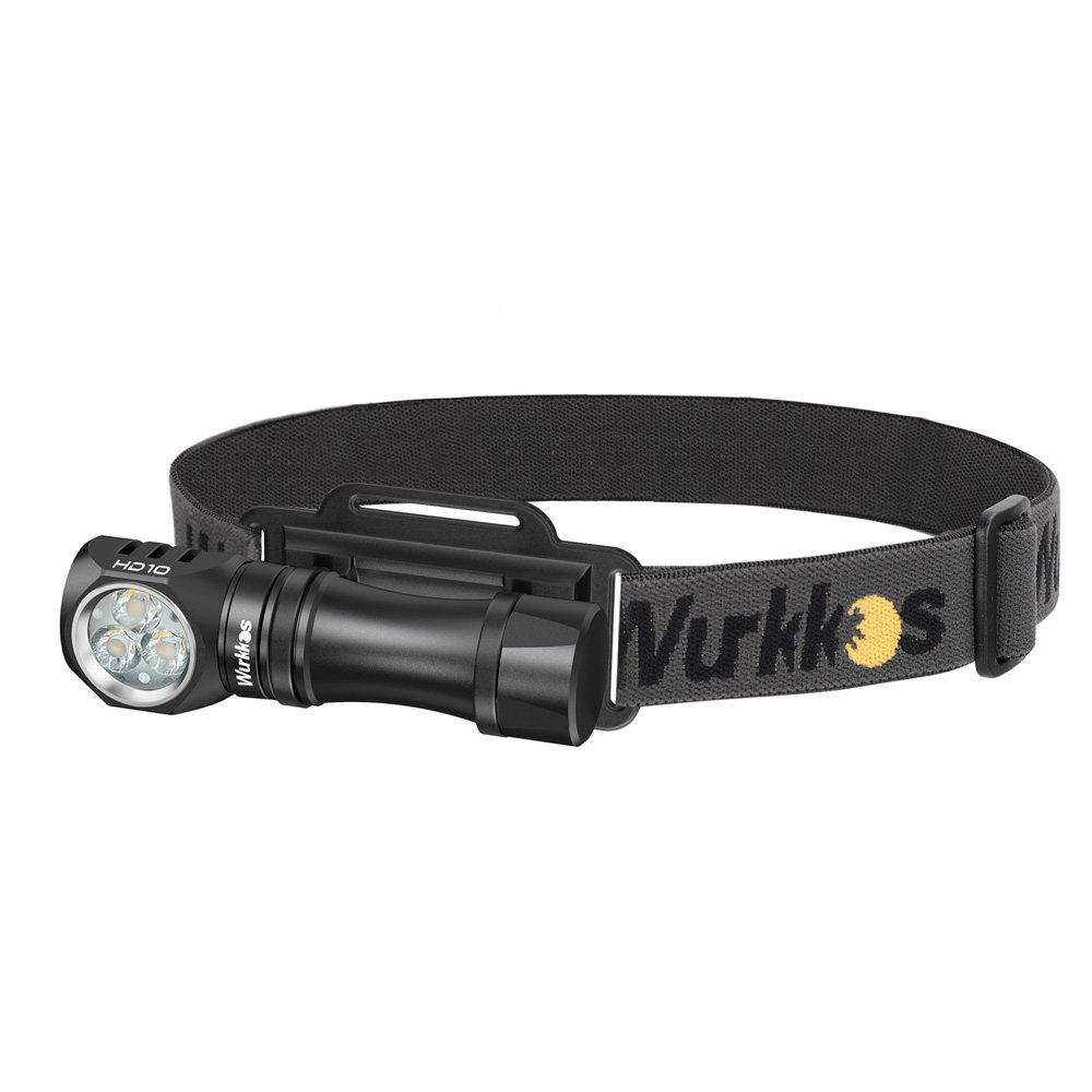 沃克思达HD10拐角迷你手电筒安德鲁头灯14500户外登山磁吸直充