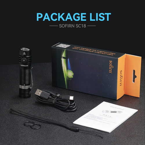 索菲恩SC18手电筒小直便携EDC