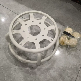 万向轮小凳子通用型底架新款移动支架滑轮凳配件底座旋转椅子底托