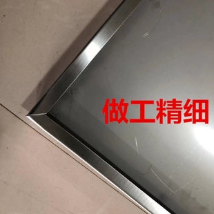 农村锅台白钢台面农村灶台不锈钢面农村锅灶白钢台面锅台白钢台面