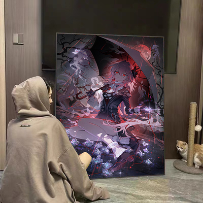 崩坏星穹铁道长月夜diy钻石画
