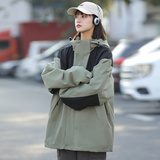 秋季男女夹克衫防风情侣装外套连帽上衣防泼水运动服潮23657/P55，男装夹克，电商B275