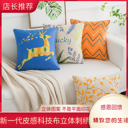 抱枕PP出口级立体图案促销