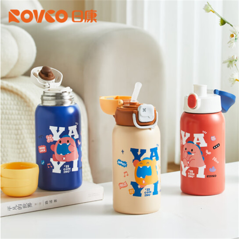 保温杯宝宝婴儿水杯学饮吸管杯