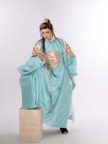 【蓝隐】同款明圆领补服四团
