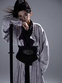 缘浅 唐圆领袍复原款 正品 等云来 原创汉服秋男女日常时尚 通勤