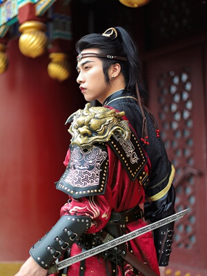 等云来【川夏厌阳】唐圆领改良款