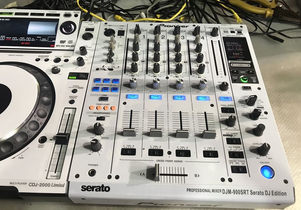 先锋djm900nexus二代包厢dj打碟ktv四通道混音台调音