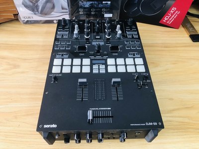 二手先锋djms9内置莱恩声卡可serato pro软件黑胶唱机搓碟混音台