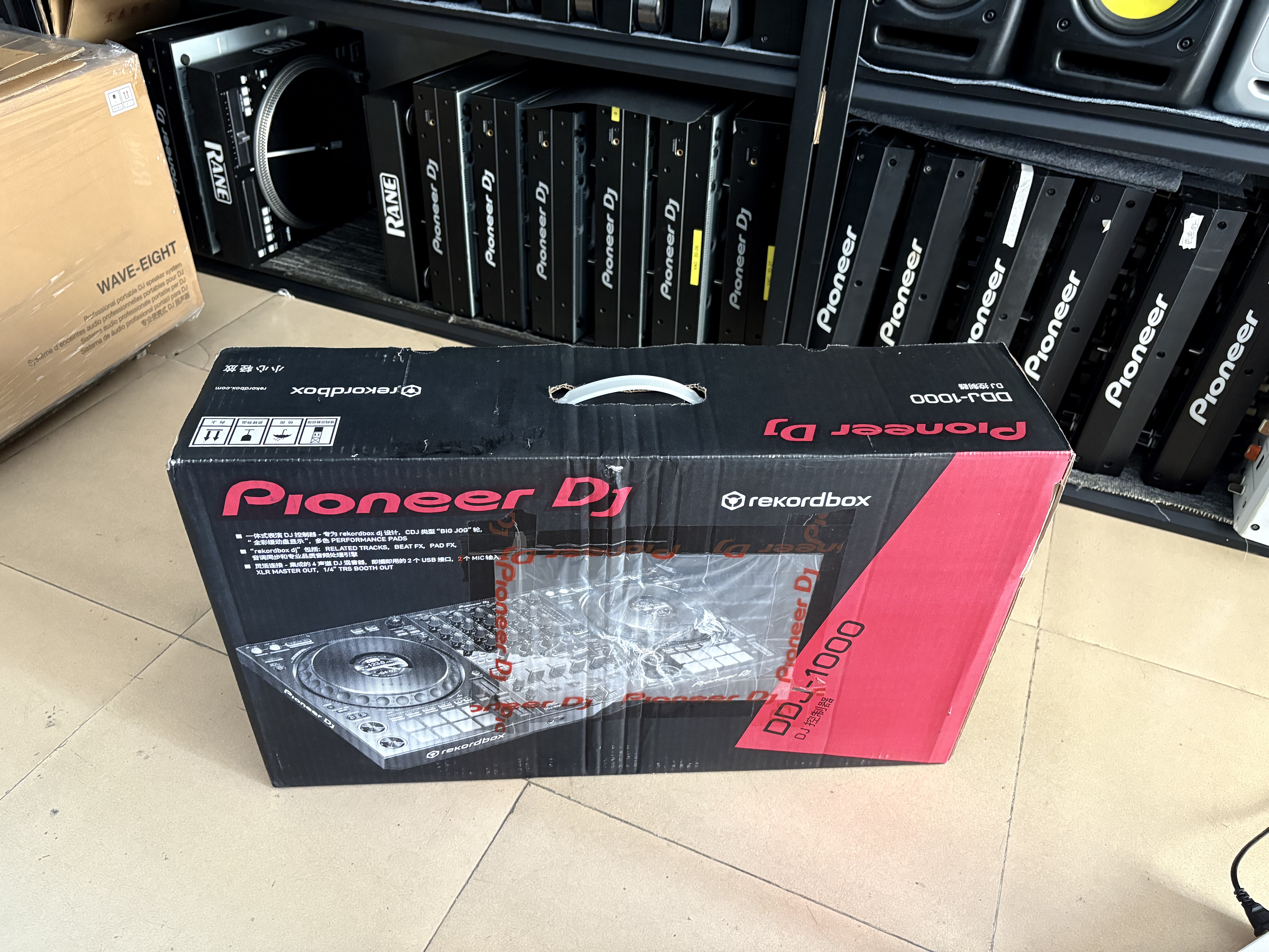 全新库存先锋ddj1000控制器四通道内置rekordbox 软件打碟机