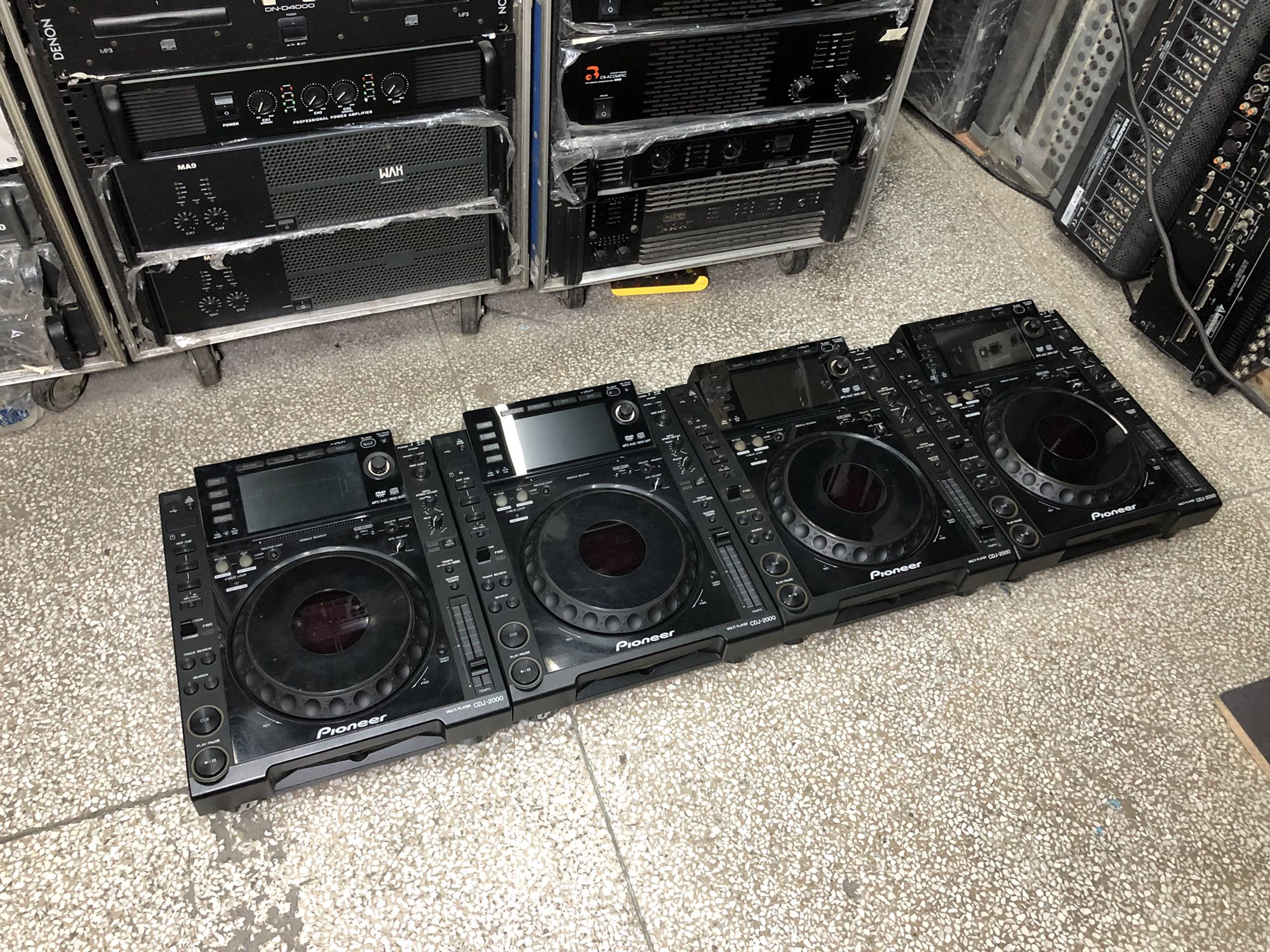 二手先锋pioneer cdj2000一代打碟机u盘共享中文菜单显示 单台价