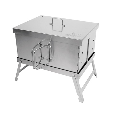 winnerwell不锈钢折叠熏烤箱M码户外露营折叠熏烤箱