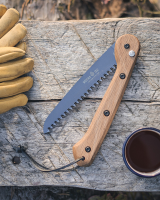 woxna halsing 7英寸折叠锯户外露营折叠锯伐木手锯bc露营折叠锯