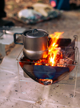 日本EVERNEW爱玩牛大肚杯钛制茶锅烧水杯钛锅ECA545/546