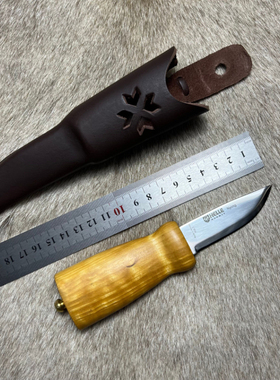 挪威Helle Nying小直刀赫拉精灵掌中宝拆快递刀bc刀