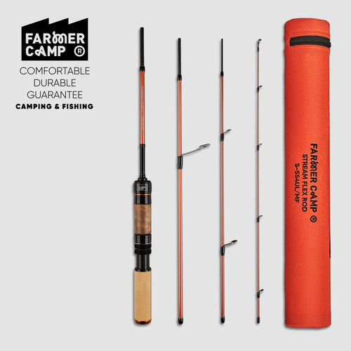 FarmerCamp灵溪路亚竿多节旅行便携弹射竿溪流微物马口竿鳟鱼竿