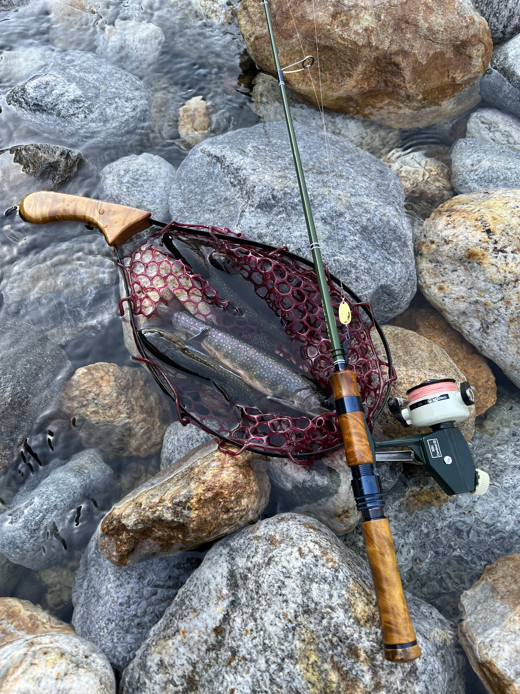 MajorCraft日本马牌FGW可变节玻纤弹射溪流路亚杆便携微物路亚杆