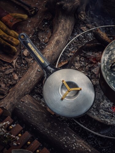 Torch牛仔锅户外煎锅bc焚火锅轻量化煎锅铁锅
