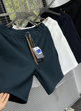 Z系同款轻奢！360克重磅  夏新款男士空气层透气直筒休闲运动短裤