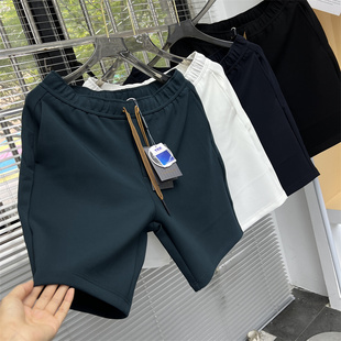 轻奢 空气层透气直筒休闲运动短裤 360克重磅 男士 夏新款 Z系同款