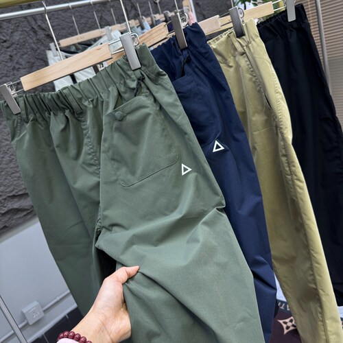 户外机能三角标工装休闲直筒长裤
