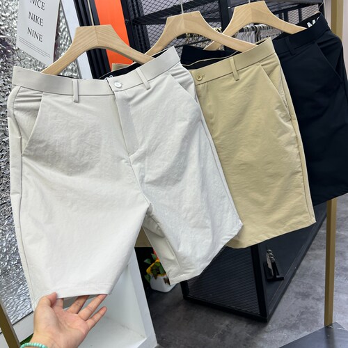 激光打孔轻薄速干弹力运动短裤男