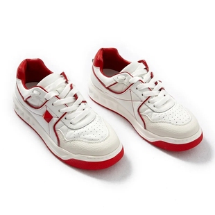 头层牛皮 柜上6400 秋冬男士 系带运动休闲鞋 潮 硬货 板鞋 高奢