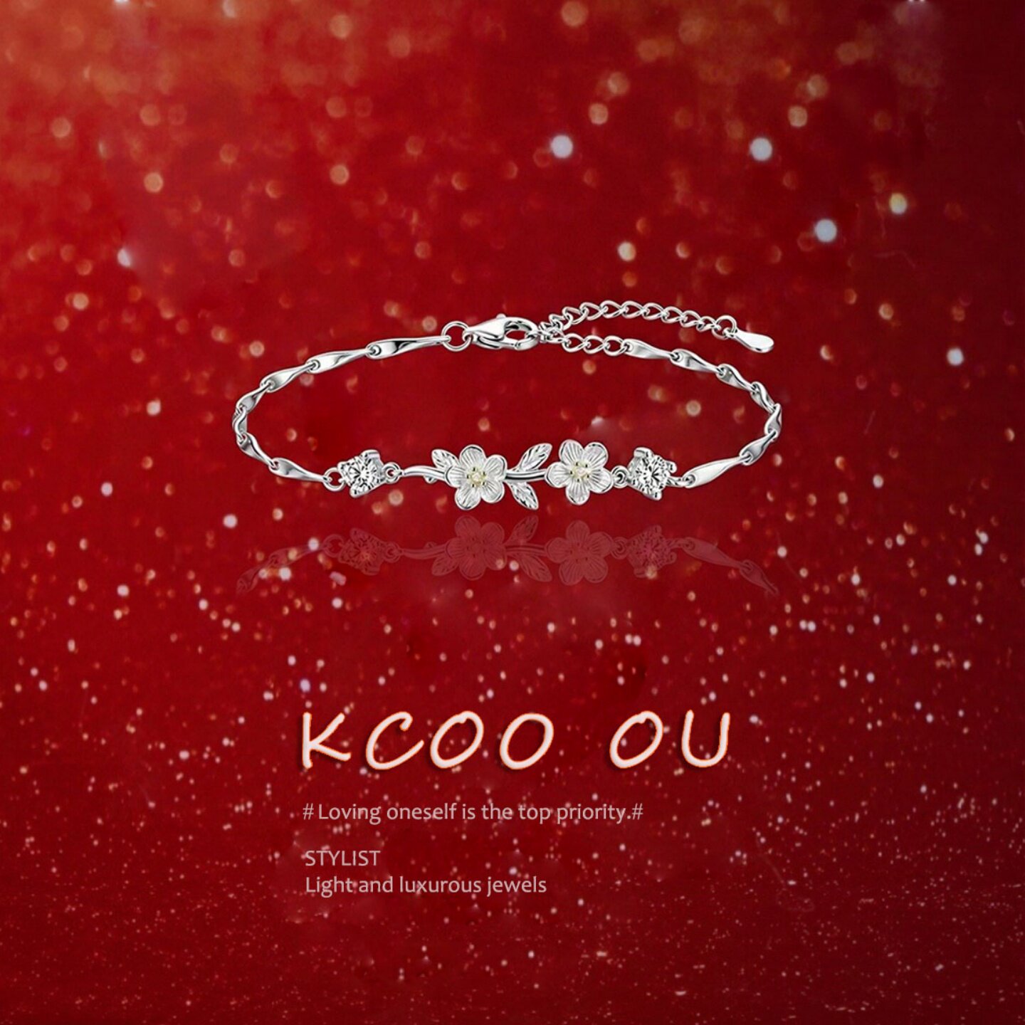 kcooou原创莫离「茉莉花」手链图片