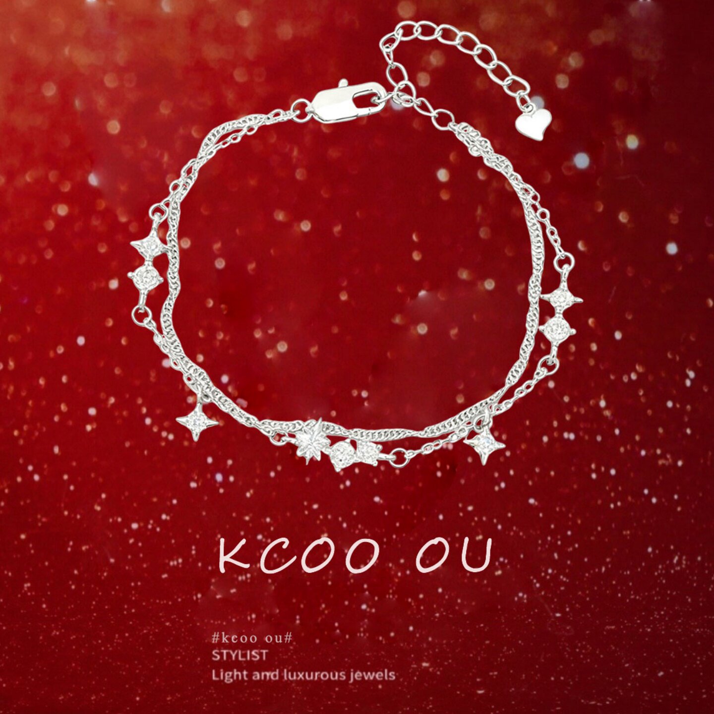 kcooou原创「星芒物语」手链图片